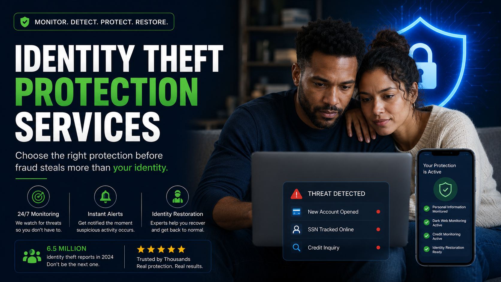 Identity theft protection services 2026 — what to choose before fraud spreads